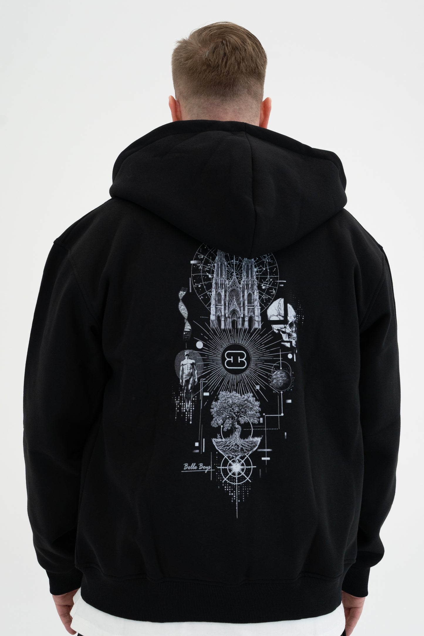 "THE CIRCLE" ZIP-HOODIE
