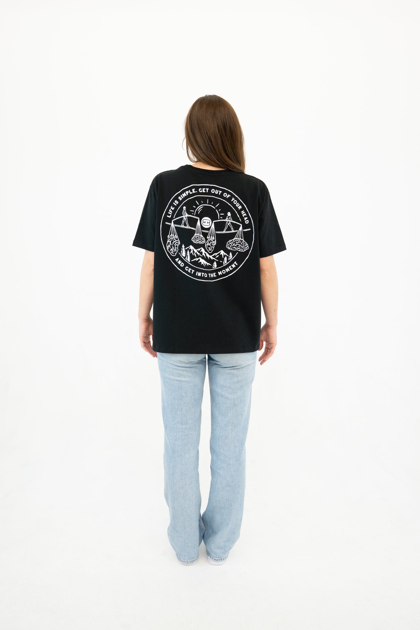 "LIFE IS SIMPLE" HEAVY TEE w