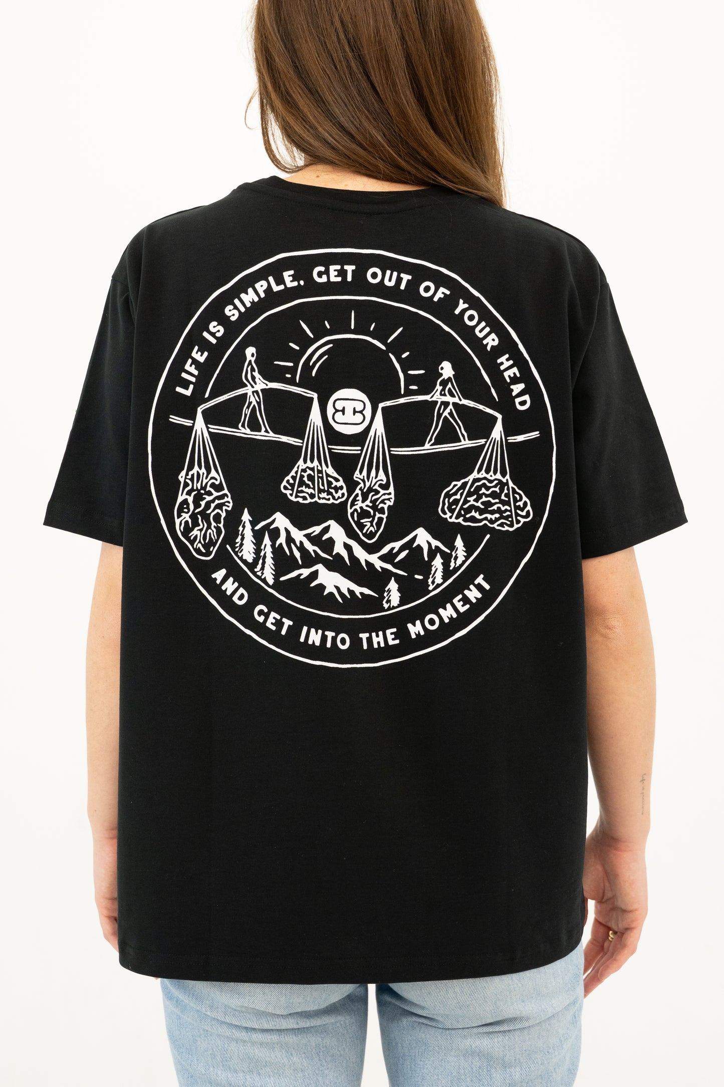 "LIFE IS SIMPLE" HEAVY TEE w