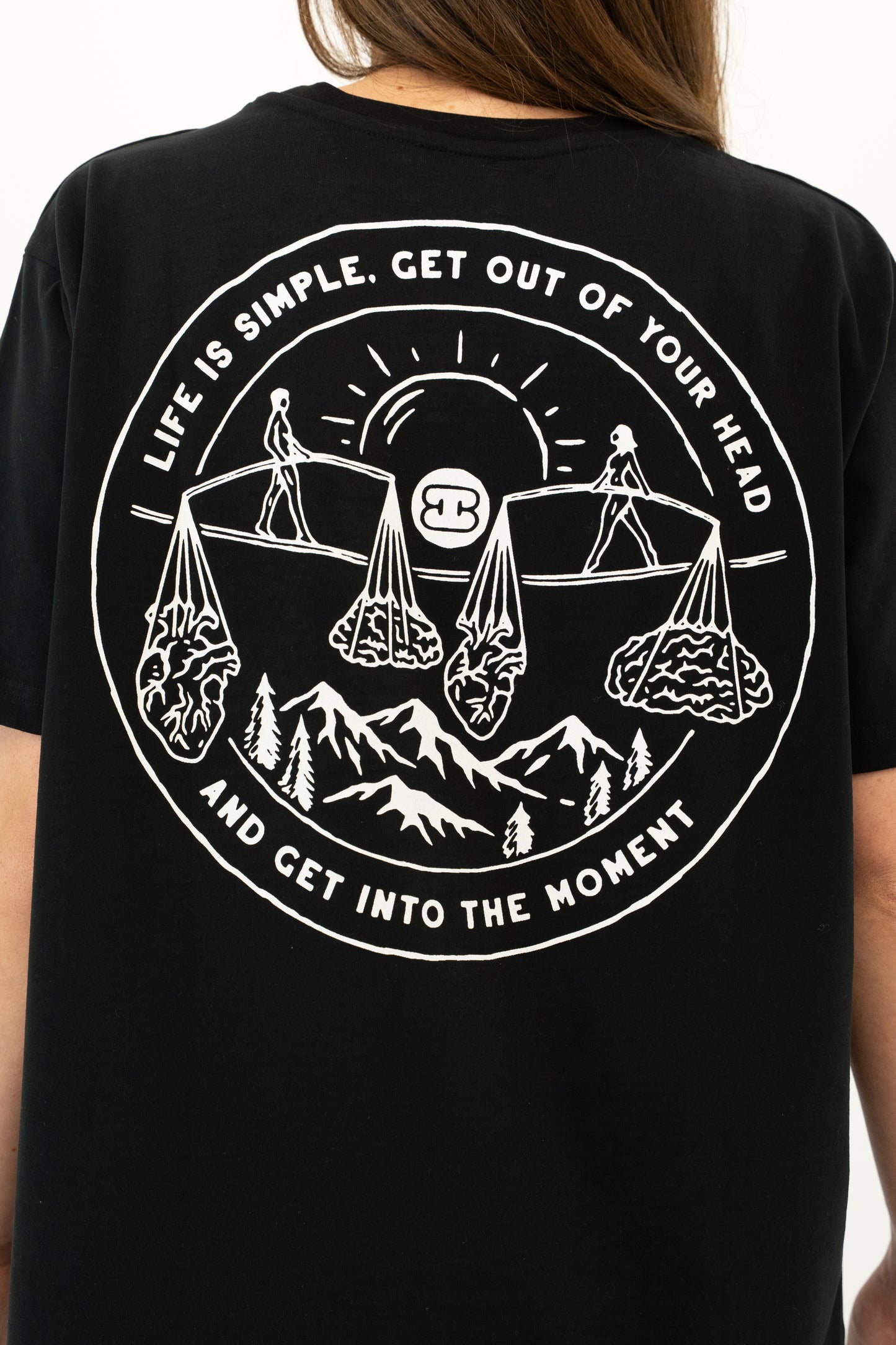 "LIFE IS SIMPLE" HEAVY TEE w