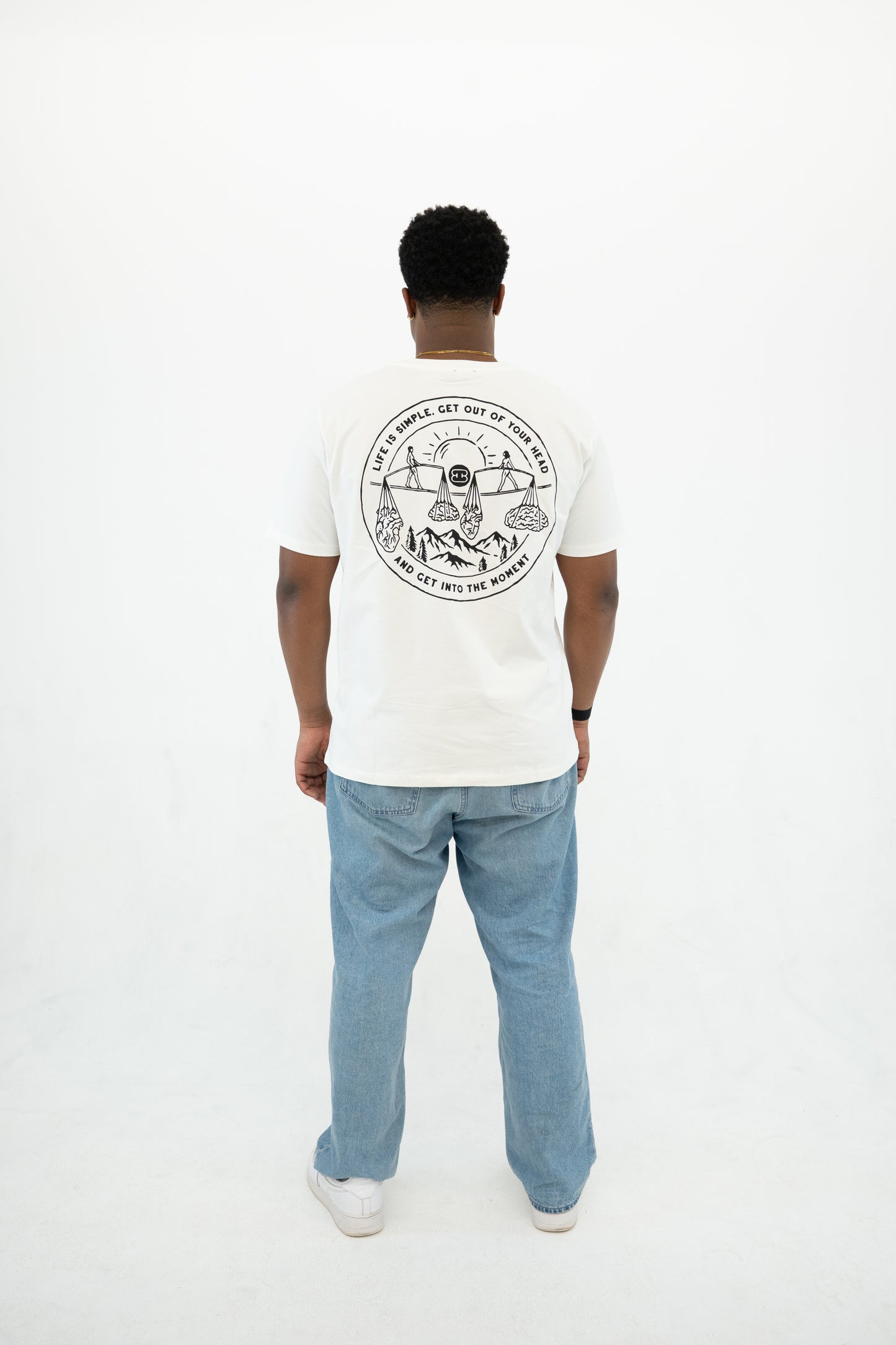 "LIFE IS SIMPLE" HEAVY TEE