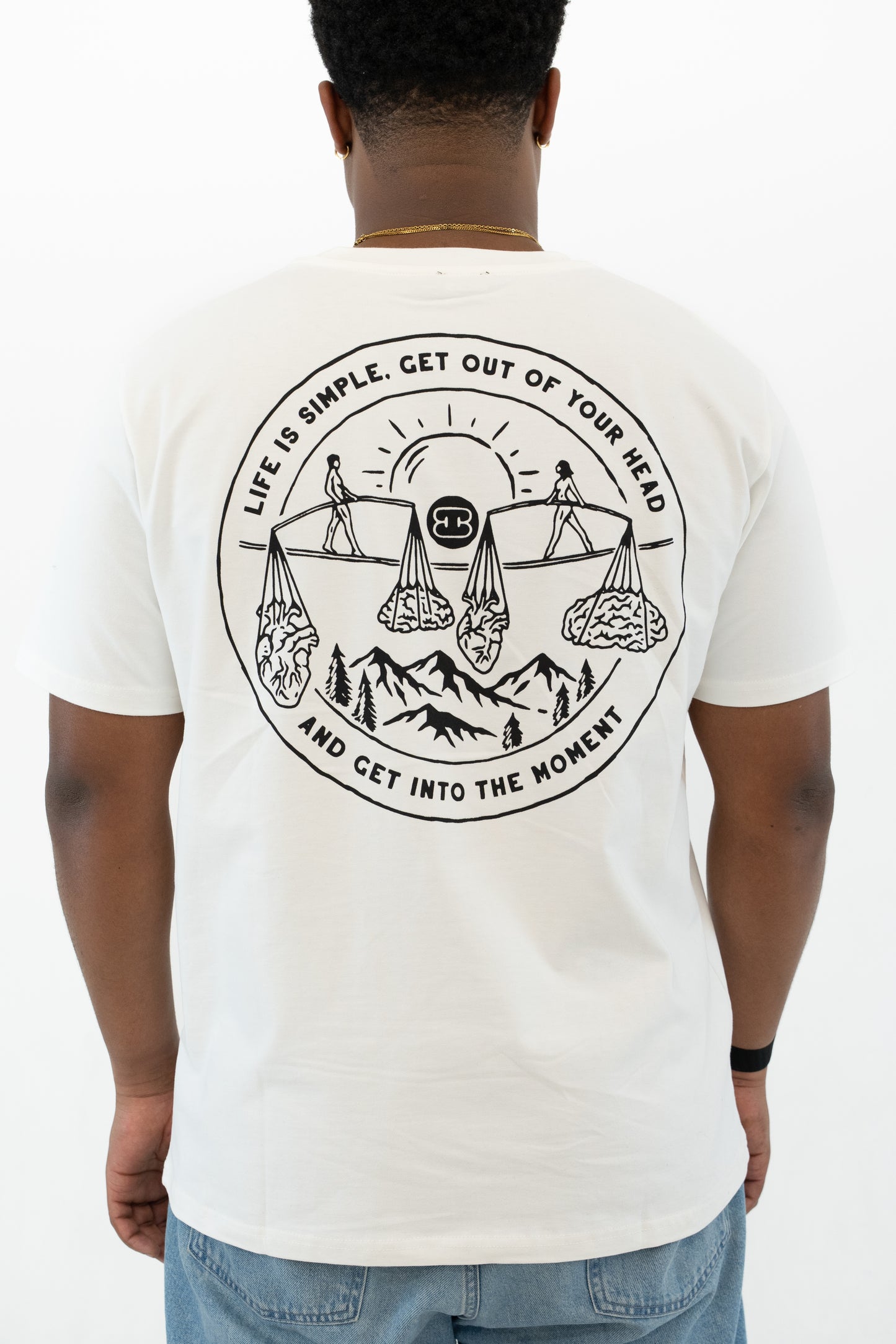 "LIFE IS SIMPLE" HEAVY TEE