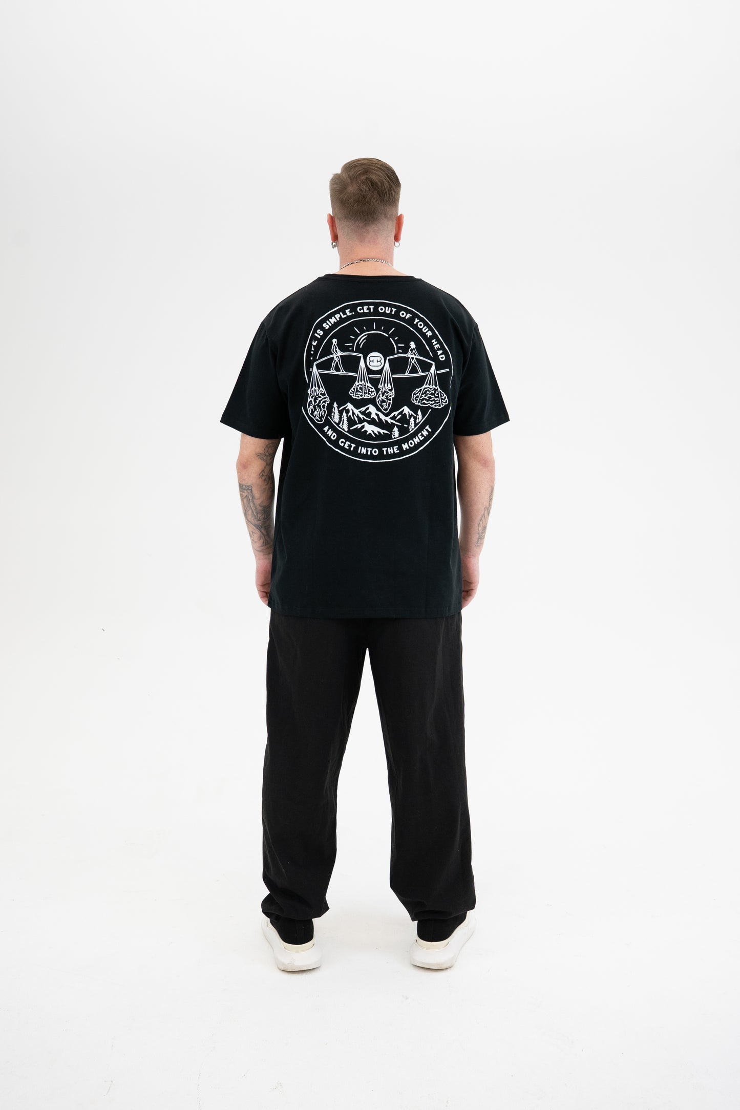 "LIFE IS SIMPLE" HEAVY TEE