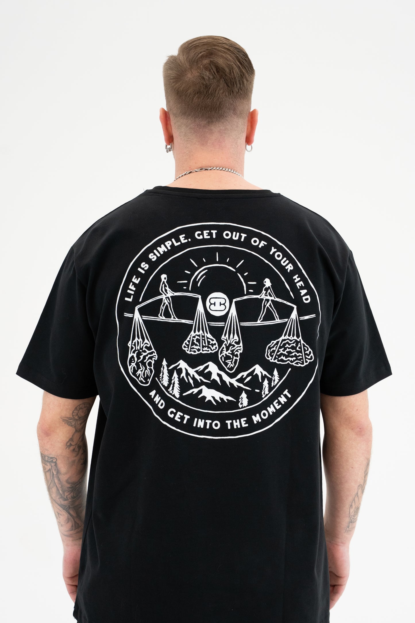 "LIFE IS SIMPLE" HEAVY TEE