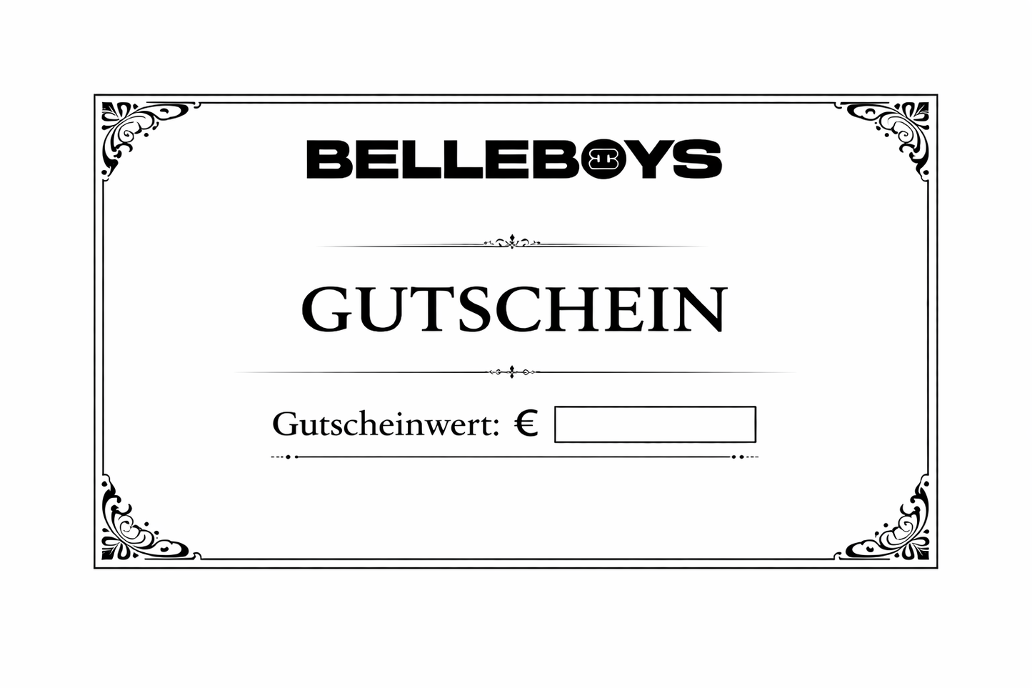 Gutschein Belle Boys